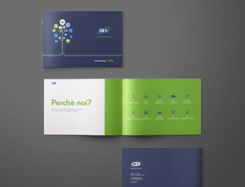 Company profile e Brochure aziendale per Di.A.