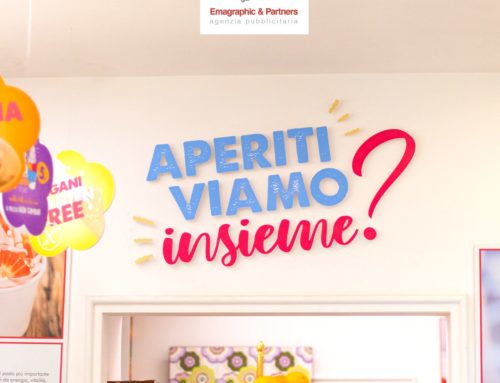 Grafica Allestimenti punto vendita – Monet Bar Gelateria
